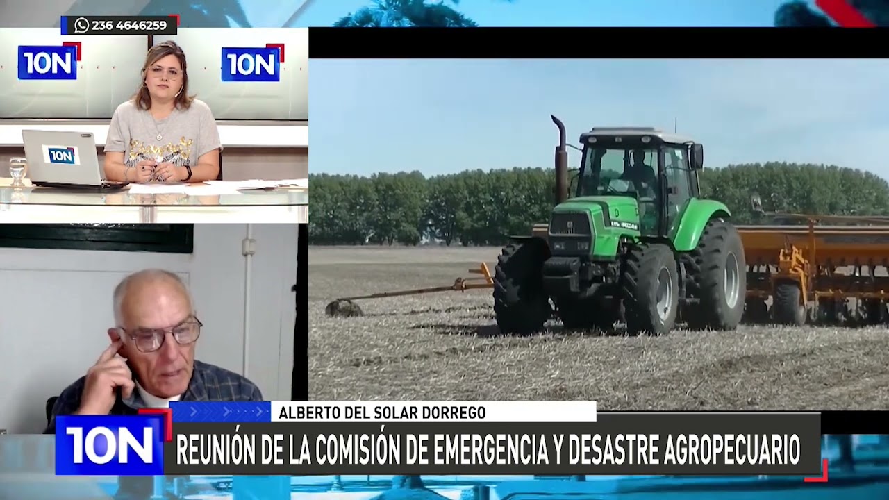 Reunion de la Comision de emergencia agropecuaria por la sequia