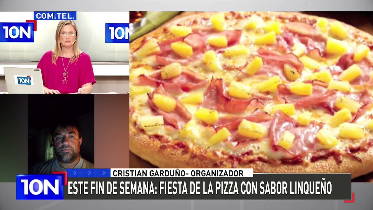 Se realiza la 1° edicion de la Fiesta de la Pizza con sabor linqueno