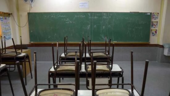 Los gremios confirman alto acatamiento al paro docente en Junín 2 aula