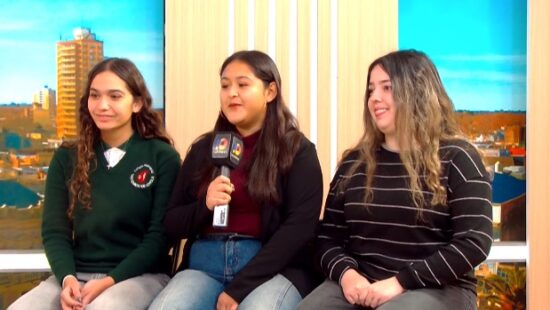 Concejo Deliberante Estudiantil: las nuevas autoridades visitaron Canal 10 38 chicas