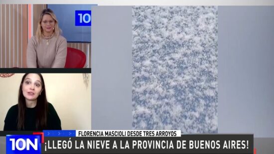 La nieve llegó a Tres Arroyos 30 nieve 3 arroyos