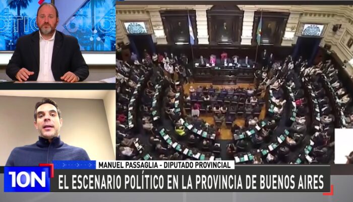 Passaglia: "La única posibilidad de que el kirchnerismo vuelva a ser gobierno es que Milei esté enfrente" 1 MANUEL PASSAGLIA