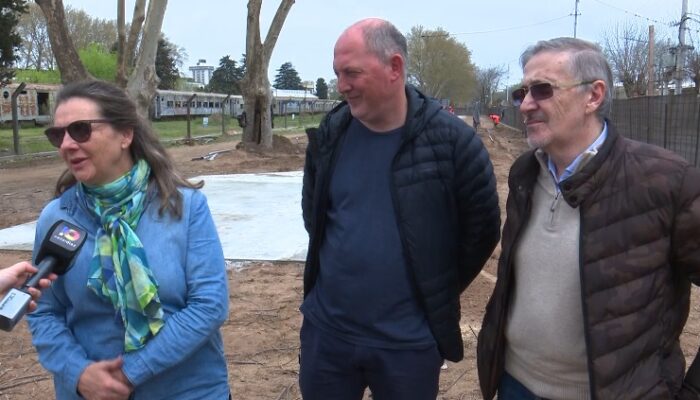Continúan las obras para recuperar parte del predio ferroviario para uso de la comunidad 1 obras