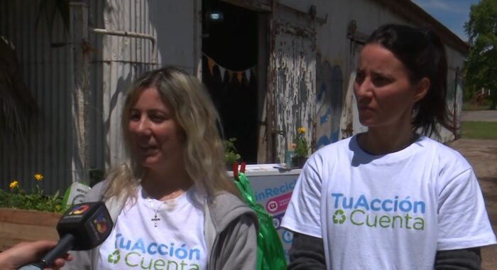 “Junín Recicla”: reciben materiales reciclables en el Beto Mesa 1 val